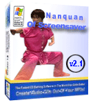 Chinese kung fu  screensaver(Nan Quan) Screenshot